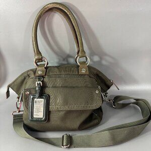 Vintage George Gina & Lucy Softwrap Shoulder Bag in Green